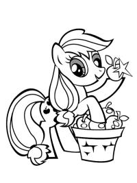 Applejack ja omenat