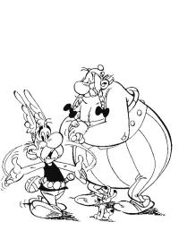 Asterix, Obelix ja Idefix