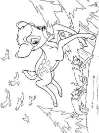 Bambi juoksee