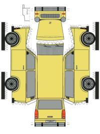 Koottava Trabant 601 -malli