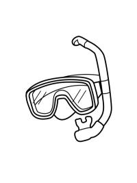 Snorkkeli ja uimalasit