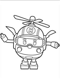 Helikopteri Helly (Robo-auto Poli)