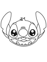Stitch-hahmon kasvot