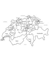 Sveitsin kartta