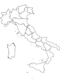 Italian kartta