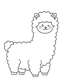 Kawaii-alpakka