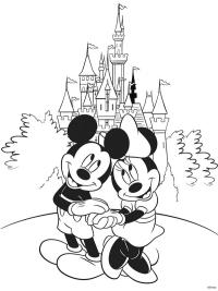 Minni ja Mikki Disneylandissa