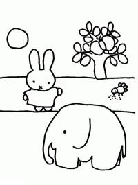 Miffy ja norsu