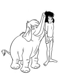 Mowgli ja norsu