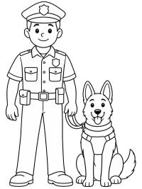 Poliisi ja poliisikoira