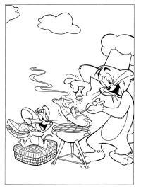 Tom ja Jerry grillaavat