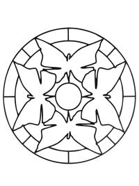 Perhosmandala