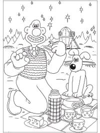 Wallace ja Gromit piknikill&auml;