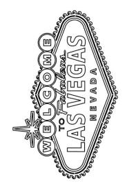 Welcome to Las Vegas -kyltti