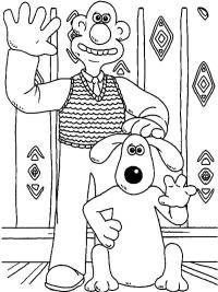 Wallace ja Gromit heiluttavat