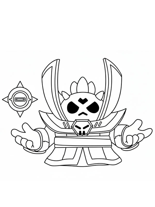 Dark Lord Spike värityskuva Dark Lord Spike värityskuva