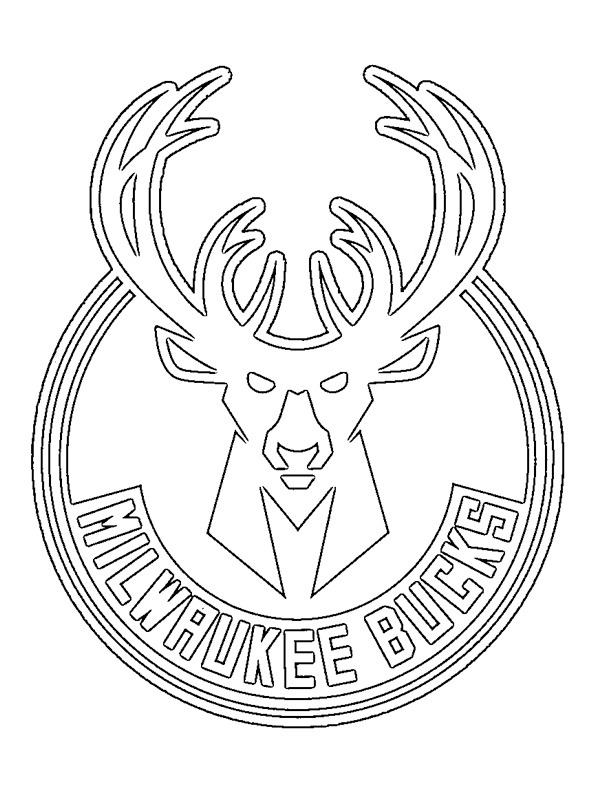Milwaukee Bucks värityskuva Milwaukee Bucks värityskuva