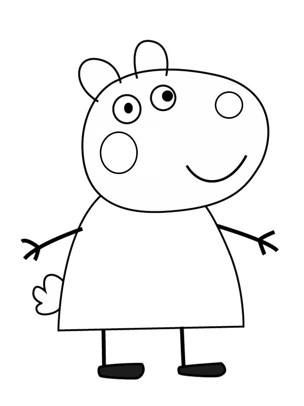 Lotta Lammas värityskuva Lotta Lammas värityskuva